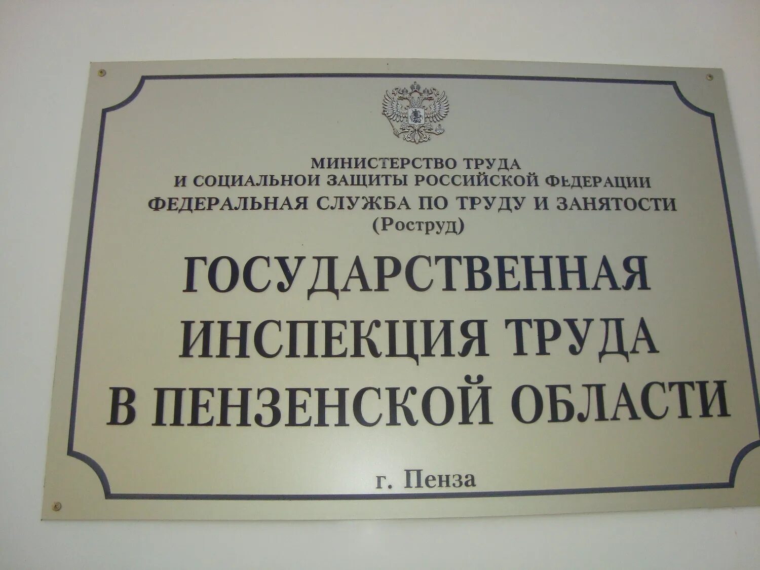 Федеральная инспекция сайт. Трудовая инспекция Пензенской области. Государственная инспекция труда. Трудовая инспекция Пенза. Государственный инспектор труда.