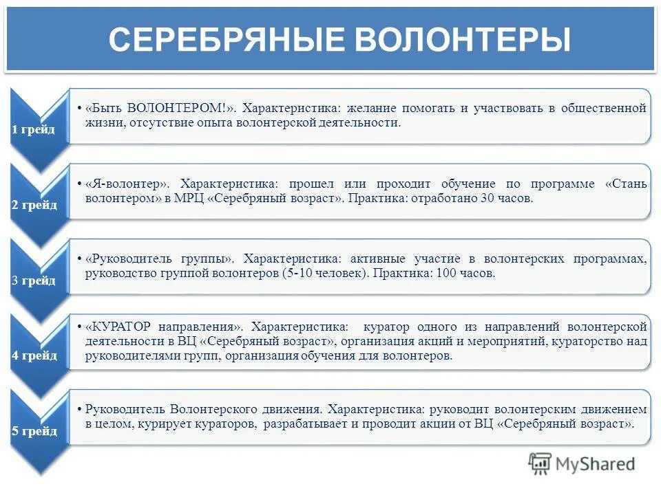 Этапы обучения волонтеров. Направления работы волонтеров. Направления серебряного волонтерства. Волонтерство характеристика. Направления работы серебряных волонтеров.