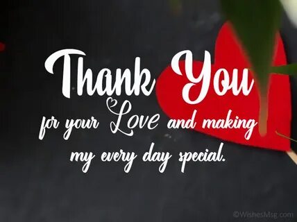 Thank you for loving