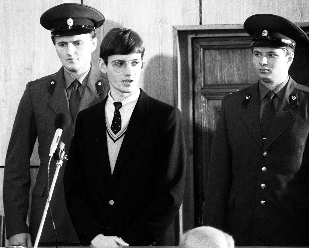 Сентябрь 1987 г. Матиас руст 1987. матиас руст 1987 год. матиас руст на красной площади 1987. матиас руст пилот.