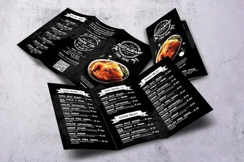 Dark menu