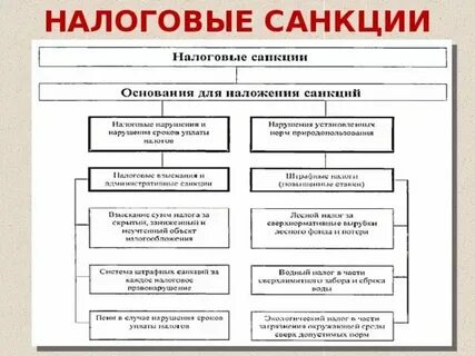Система налоговых санкций