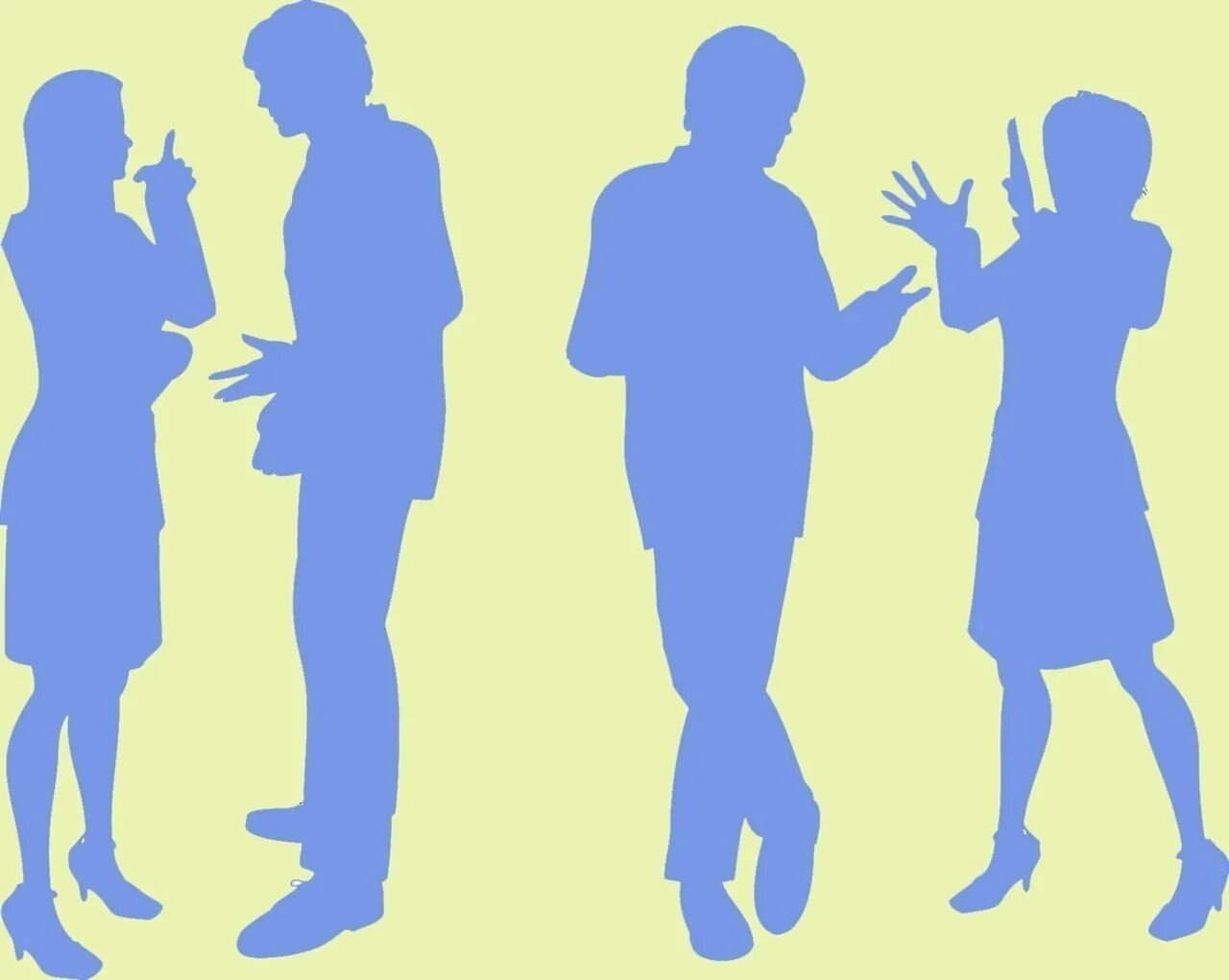 Силуэт человека. Дружеский стиль общения. Риторические жесты. Невербальное выступление. Невербальное общение.