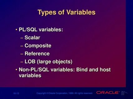 Must declare the scalar variable