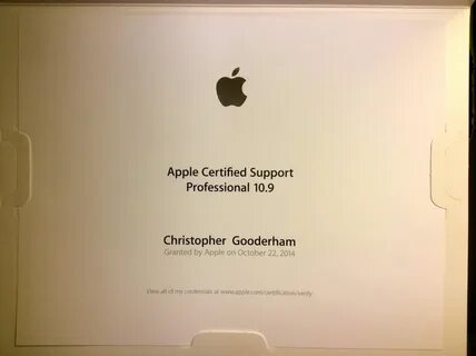 Сертификат apple