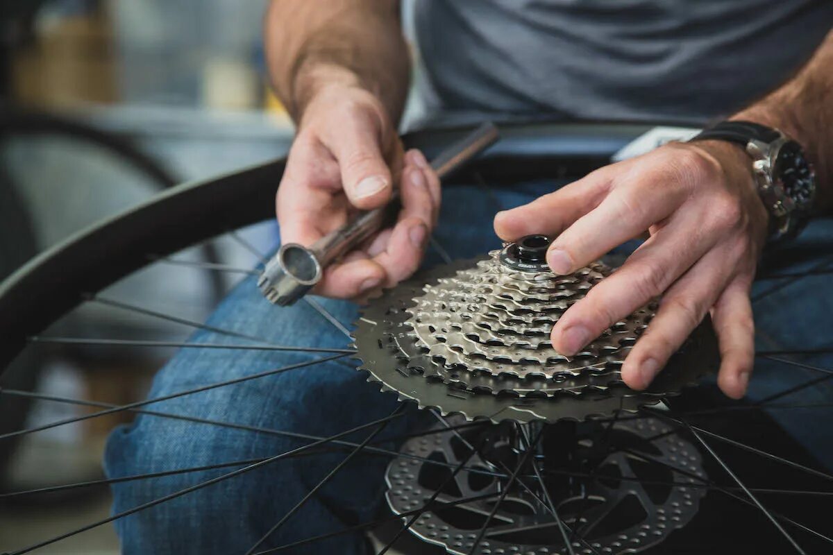 Bike Repair. Веломеханик. Bicycle Repair. Велоремонт. The bike being repaired