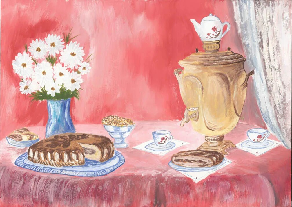 нарисуй чаепитие. нарисуй чаепитие. нарисуй чаепитие. чаепитие детские иллюстрации. рисунок традиции чаепития.