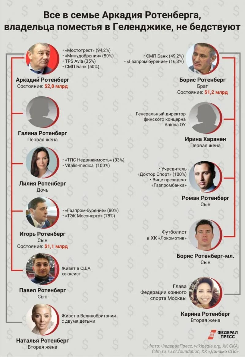 Российских банков ротенберга и тимченко. Древо Ротенбергов.