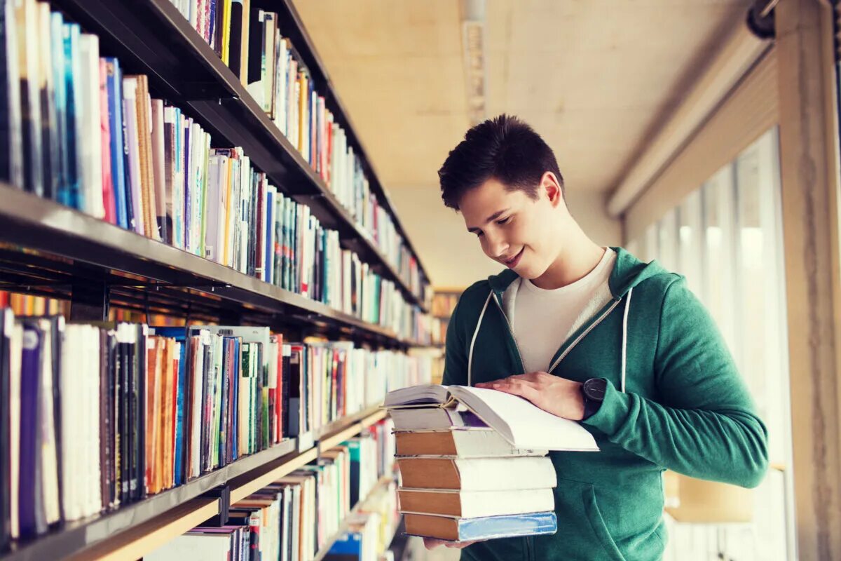 He will read a book