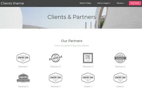 Partners html