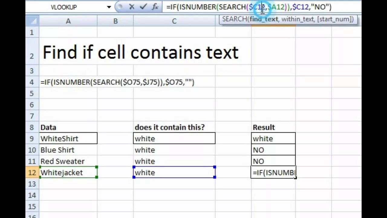 Contains text