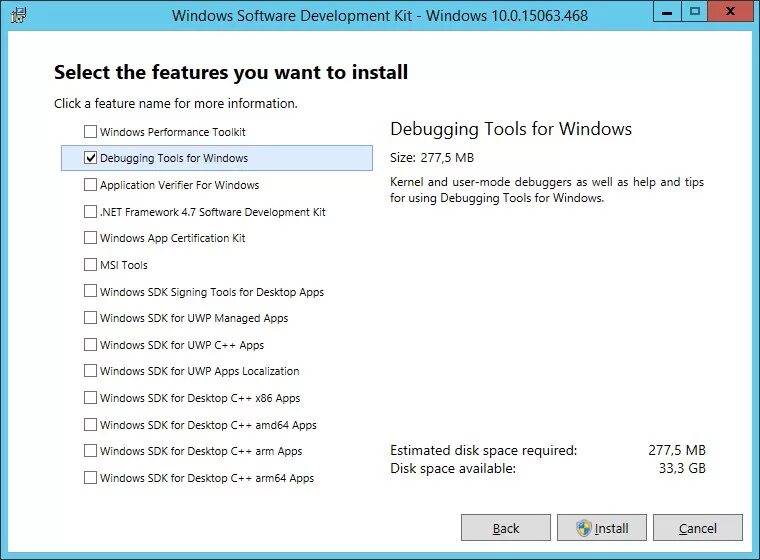 Можно ли удалить windows software development kit. Debugging tools for windows. ms-dart for windows 10. software kit. microsoft diagnostic and recovery toolset (msdart).
