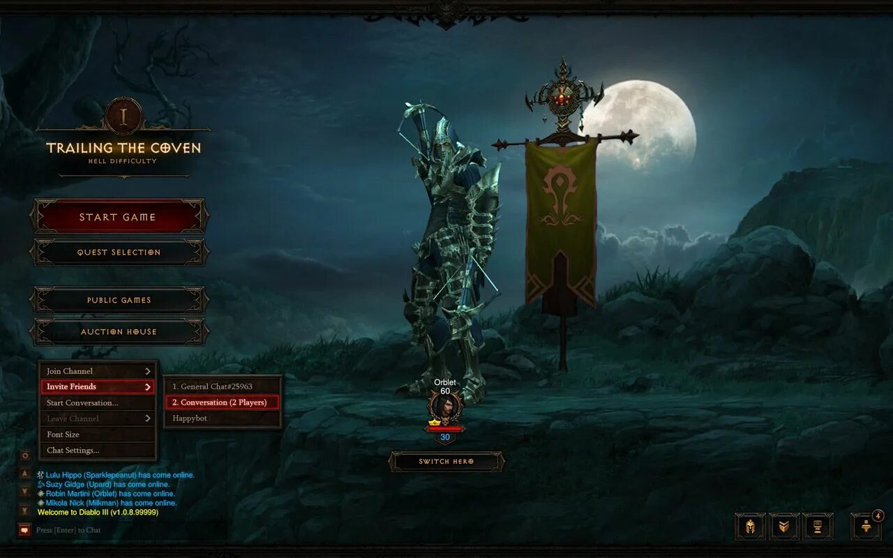 Diablo was unable to. Диабло 3 интерфейс. диабло 3 версии. диабло 3 мультиплеер. diablo 3 ui.