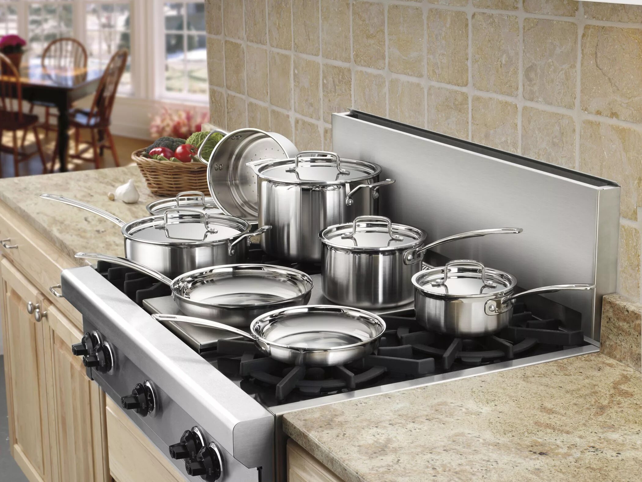 Какую посуду лучше купить. Набор кастрюль-Hoff Mayer HF-20057. Stainless Steel Cookware Set. Stainless Steel кастрюля. Кастрюли сковородки.