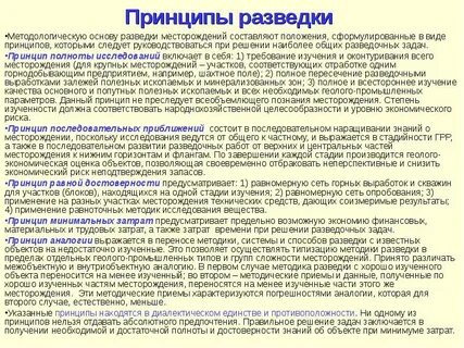 Разведка добыча развитие