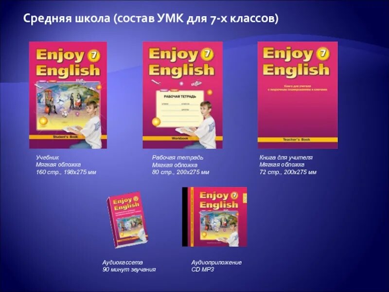 Enjoy english 4 student s book. УМК для средней школы. УМК enjoy English. Учебники средней школы. УМК английский язык enjoy English.