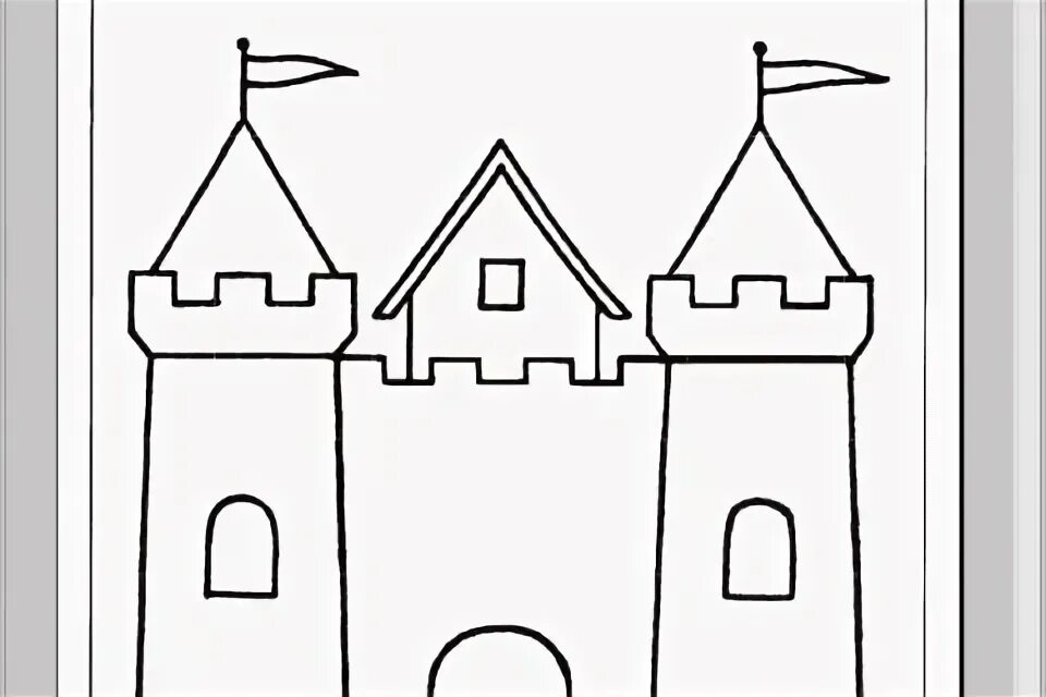 Поделка крепость из яичной скорлупы. Средневековый замок раскраска для детей. Шаблон замка для для дошкольников. Замок из скорлупы технология. Аппликация сказочный замок из цветной бумаги.