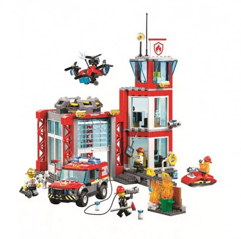 Сити пожарная. LEGO City 60215 пожарное депо. Конструктор LEGO City 60215 пожарное депо. Лего Сити пожарное депо 60215. Лего Сити пожарная 60215.