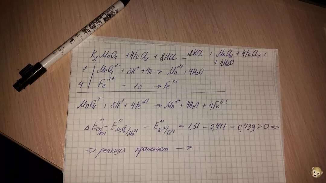 Mno2 fecl3. Электронно-ионном виде h3po4. Fecl2 kmno4 HCL метод полуреакций. K2mno4+mno2+HCL.