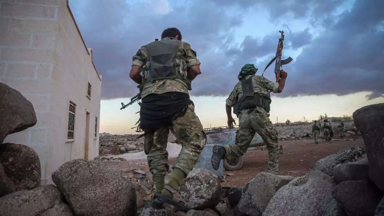 Нападение на сирию. Сирийские наемники в Карабахе. Сирийская арабская армия (САА).