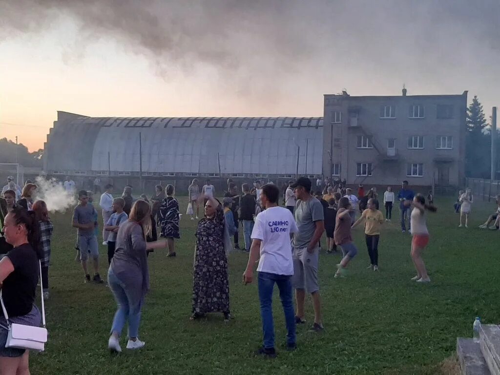 Савино дк. С днем молодежи. Пожар в Савино Ивановская область сегодня.