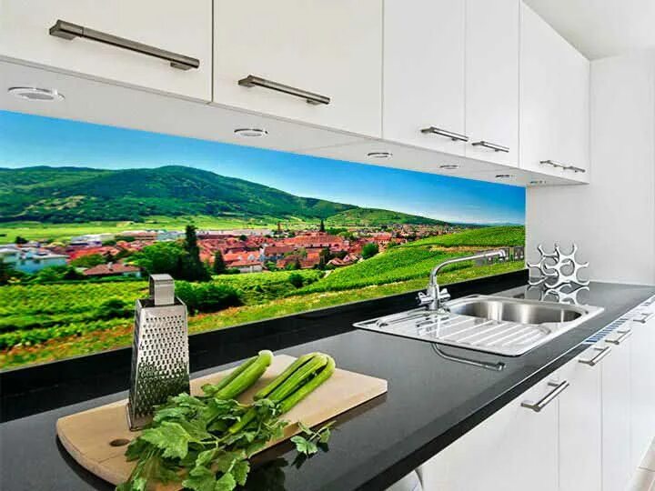 Фото фартук каталог. Скинали для кухни березовая роща. фартук скинали оникс. стеклянный кухонный фартук. кухонный фартук с фотопечатью.