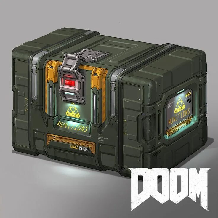 Weapon and armor crates once human