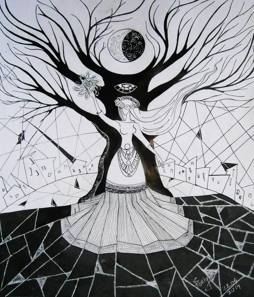 дерево жизни. род предки. древо жизни ашваттха. космическое древо рода. дерево рода эзотерика.