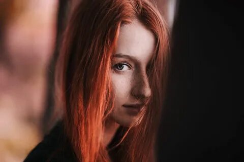 Рыжие девушки лицо