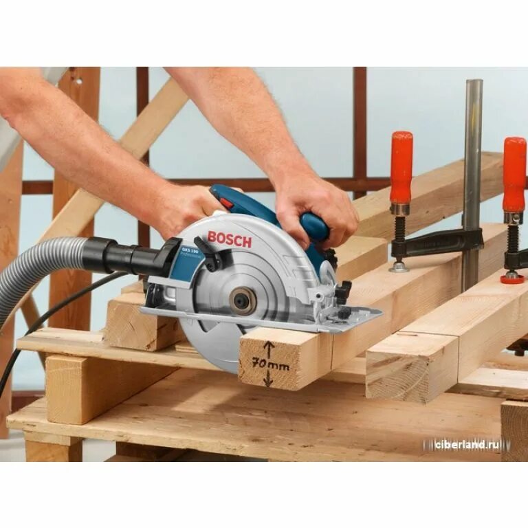 Пила дисковая bosch 190. Циркулярная Bosch GKS 190. Bosch 190 GKS циркулярка. Ручная циркулярная пила Bosch GKS 190. Пила Bosch GKS 190 0601623000.