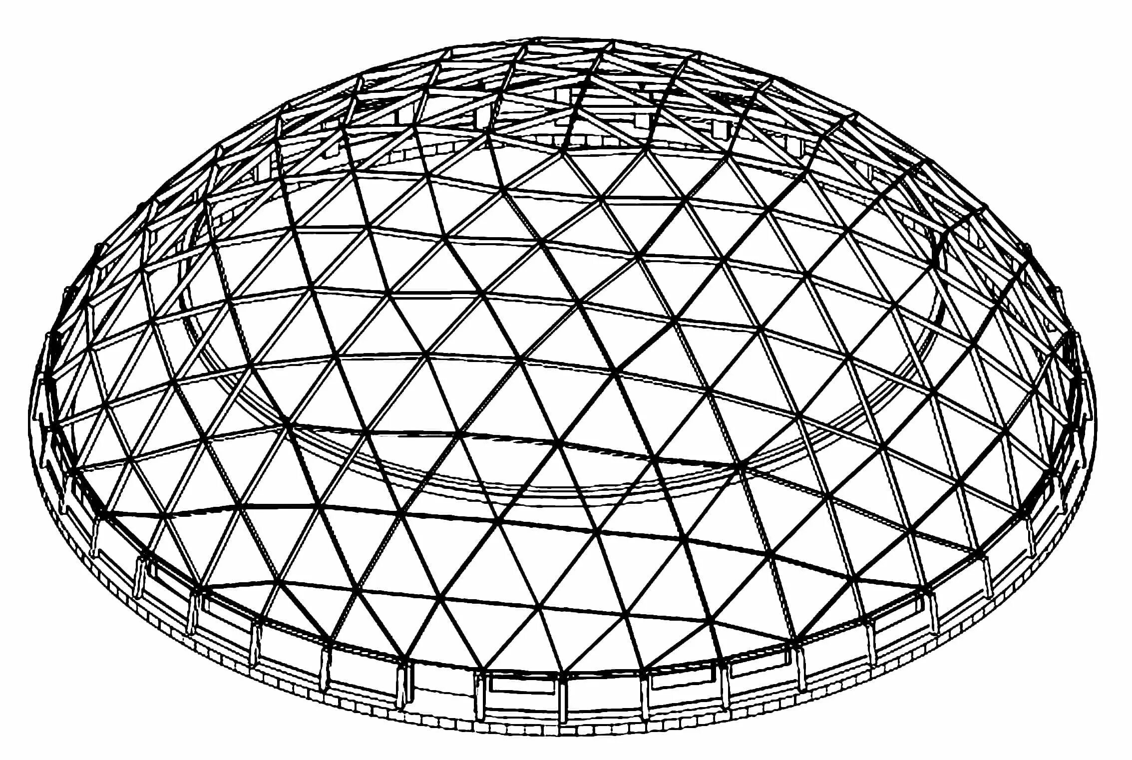 Сетчатая оболочка купола «Балтийская Жемчужина». Фуллер геодезический купол. Сетчатый купол Чебышева. Геодезический купол большепролетный. Элементы сферической геометрии геодезические линии на земле