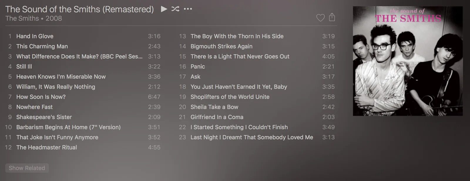 The smiths аккорды. The smiths аккорды