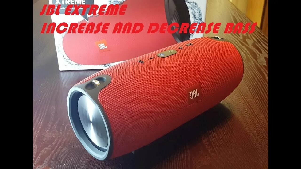 Как включить басс на jbl