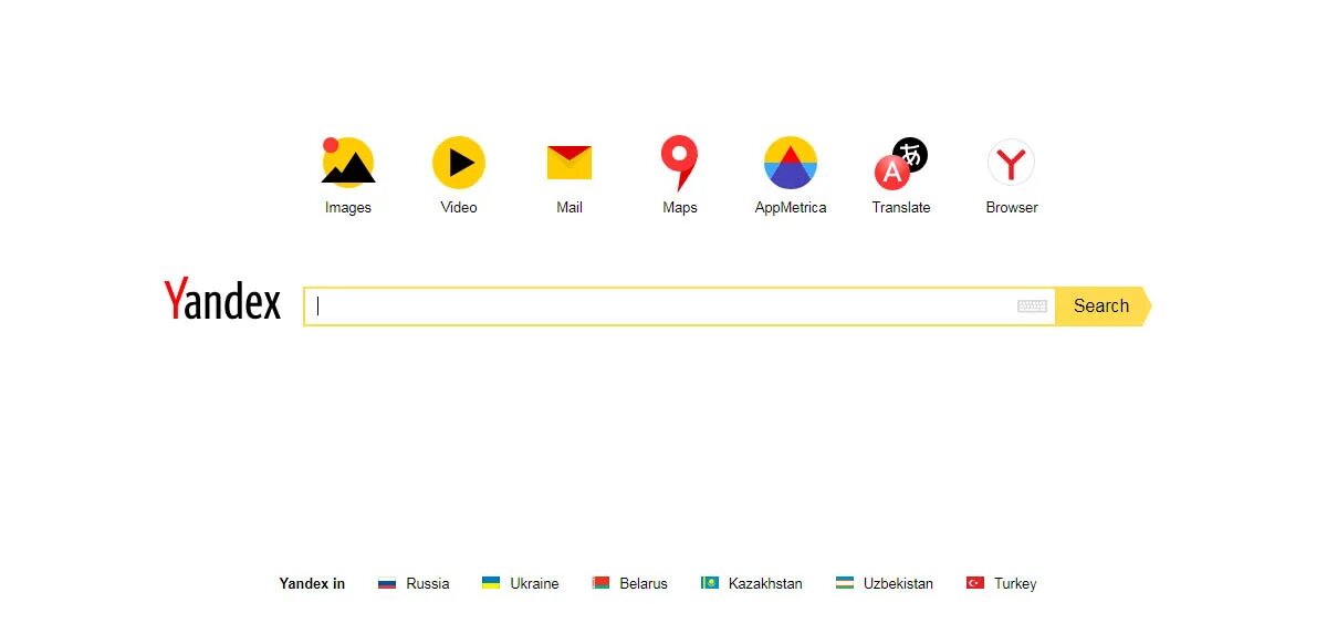 Opera search engine
