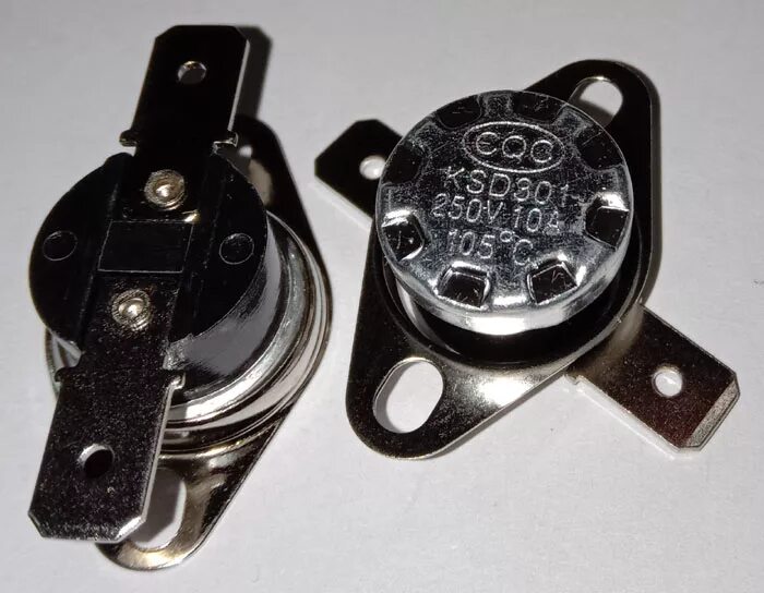 Термореле ksd301. Термореле ksd301. Ksd301 250v 10a. Термостат биметаллический k3d-301. Термореле ksd301.