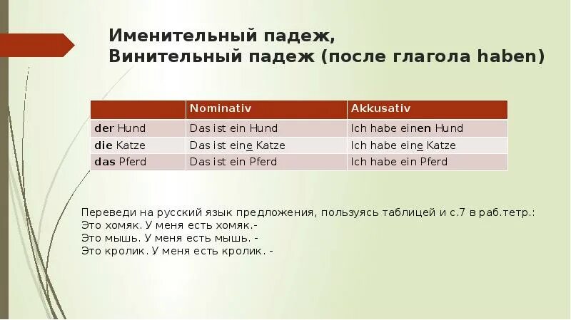 Конт артикль. Винительный падеж в немецком артикли. Падеж после haben. Артикли в винительном падеже в немецком языке. Падежи в немецком языке.