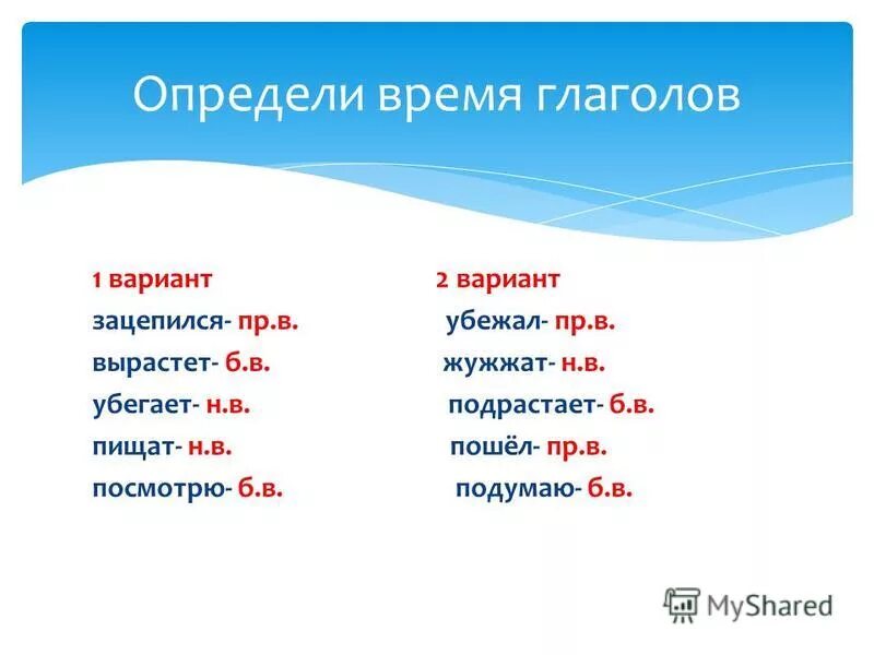 Определи время глаголов 2 класс. Обобщение знаний о глаголе. Пошёл время глагола. Убежать время глагола. Пошла какое время глагола.