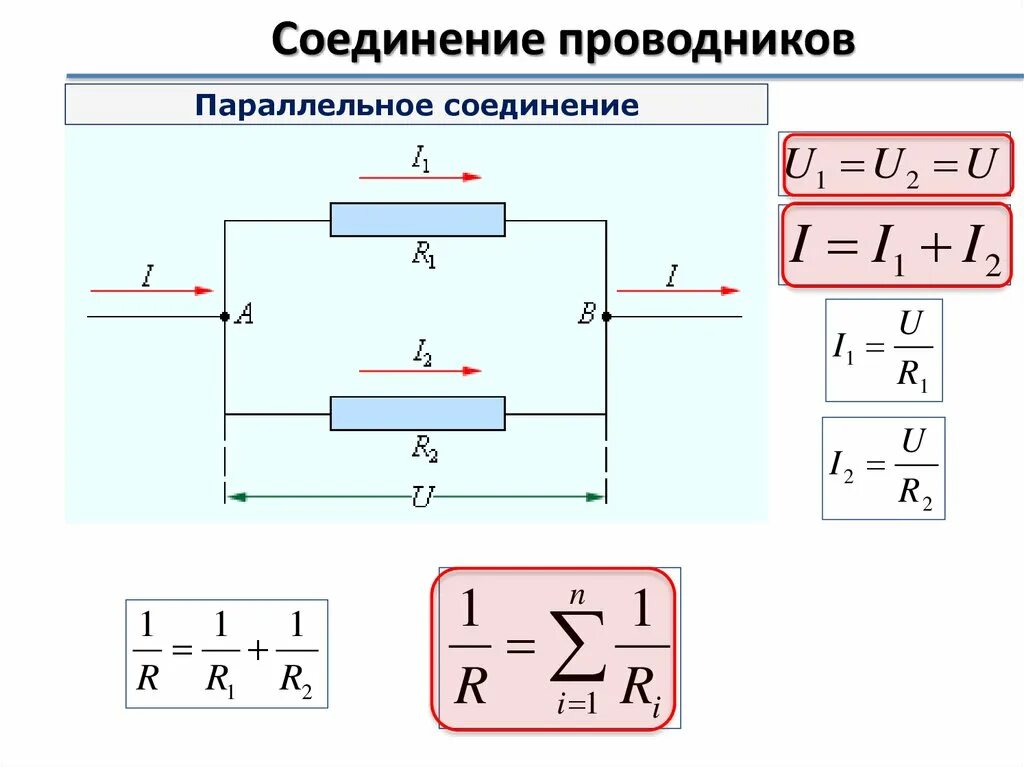 Какие есть соединения проводников