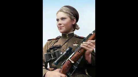 Самая результативная женщина снайпер в истории осенью