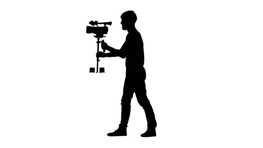 Видео силует. Оператор с камерой. Силует оператора с камерой. Видеооператор логотип. Логотип видеографа.