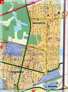 Карта ивановское москва