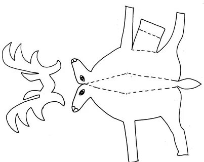 Олени своими руками шаблон Vega-Gaming.ru