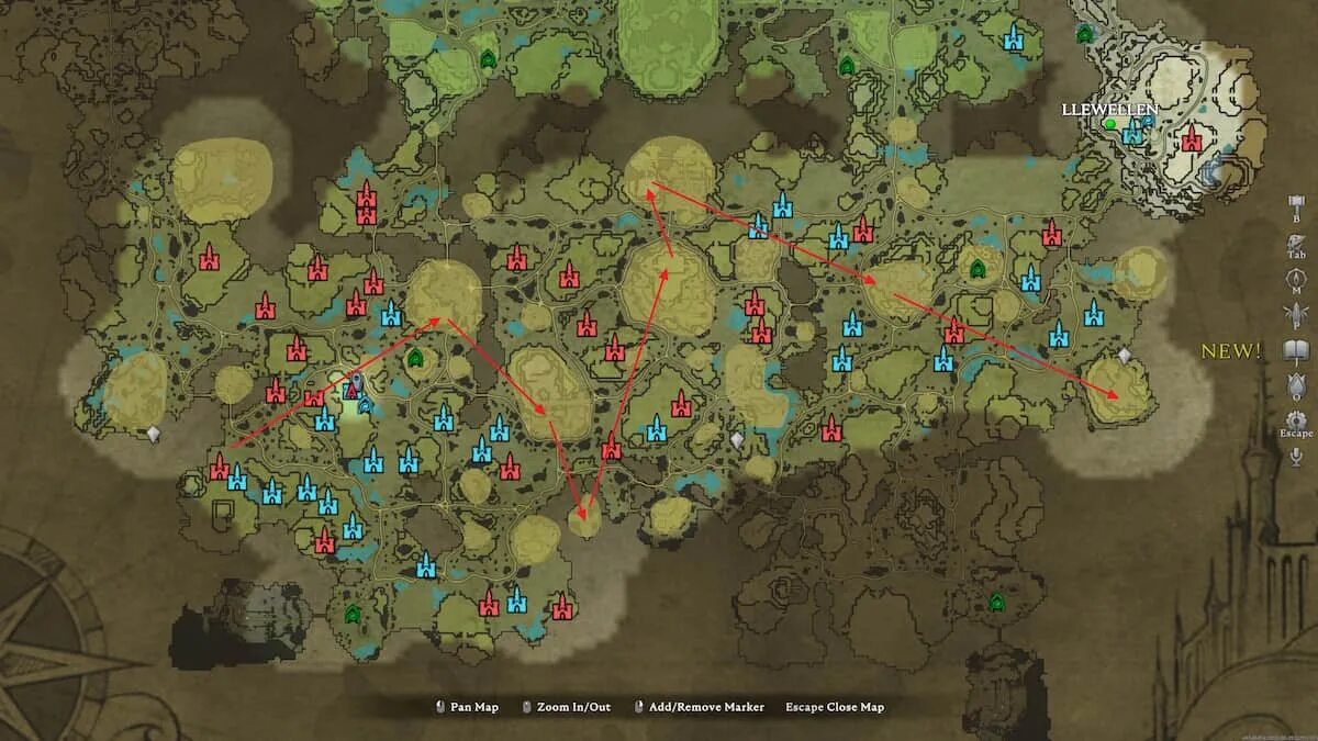 Rising map. V rising карта порталов. v rising кварц на карте. where rising игра. v rising карта руд.