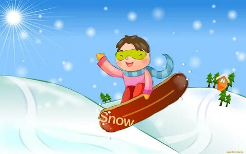 Зимний спорт картинки для детей