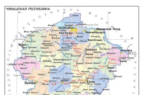Карта канаш