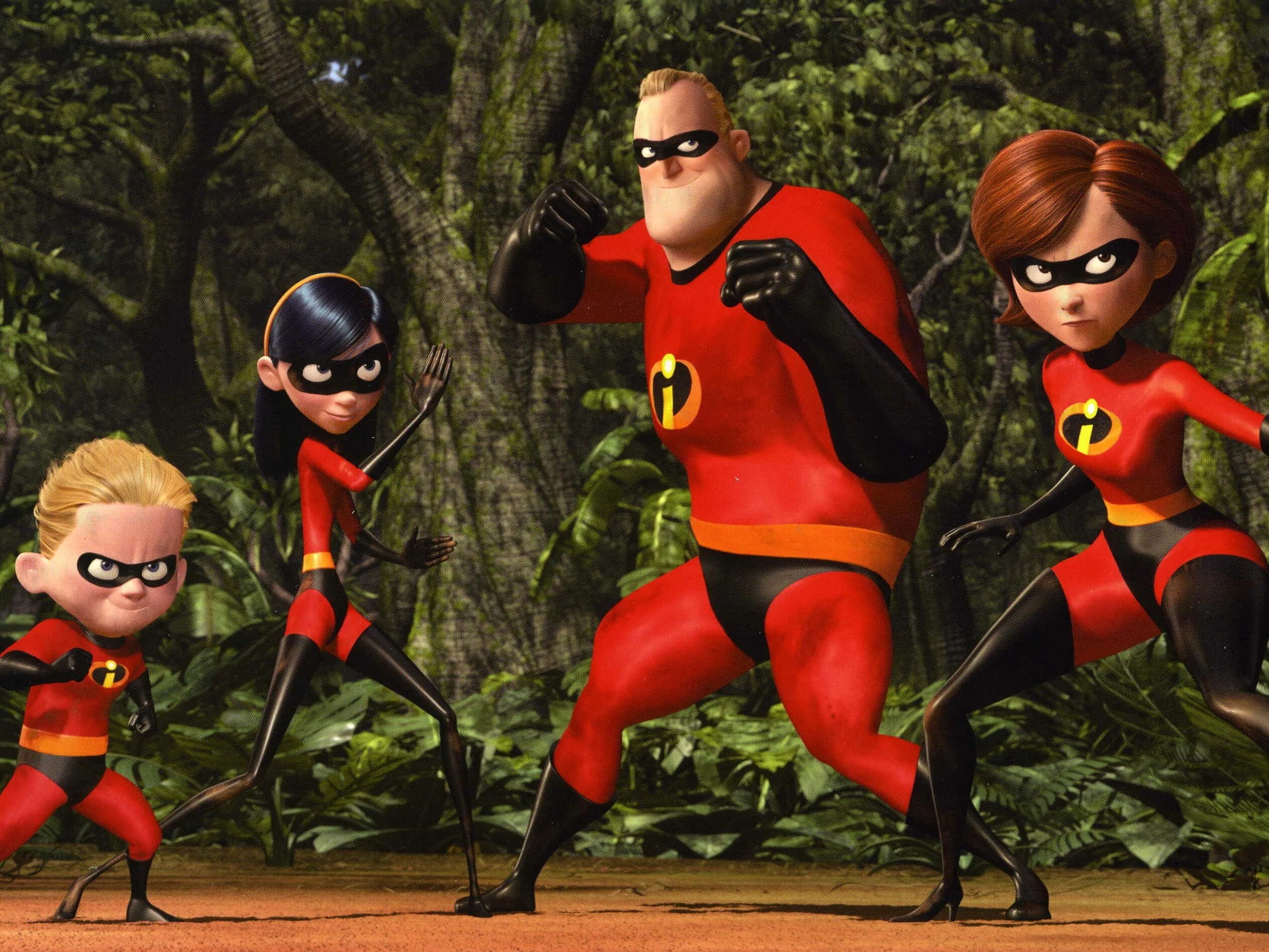 Четверо героев. The incredibles 2004. Incredibles 2.