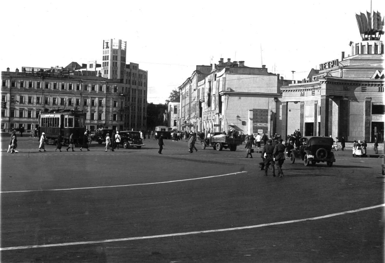 Улицы москвы 1930 годов