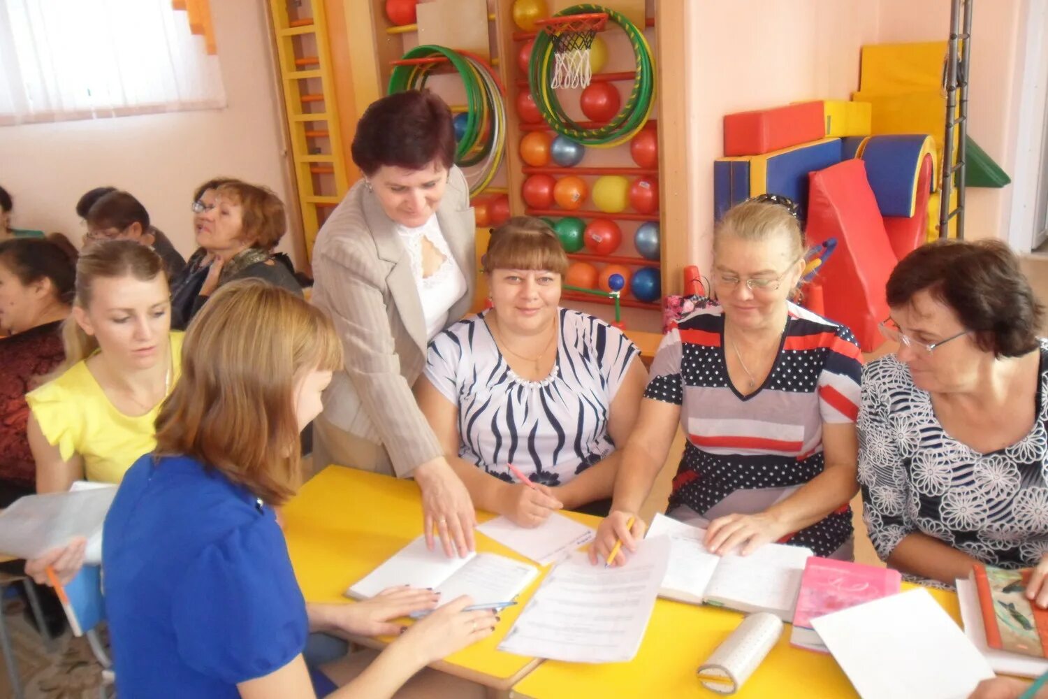 Выступление старшего воспитателя