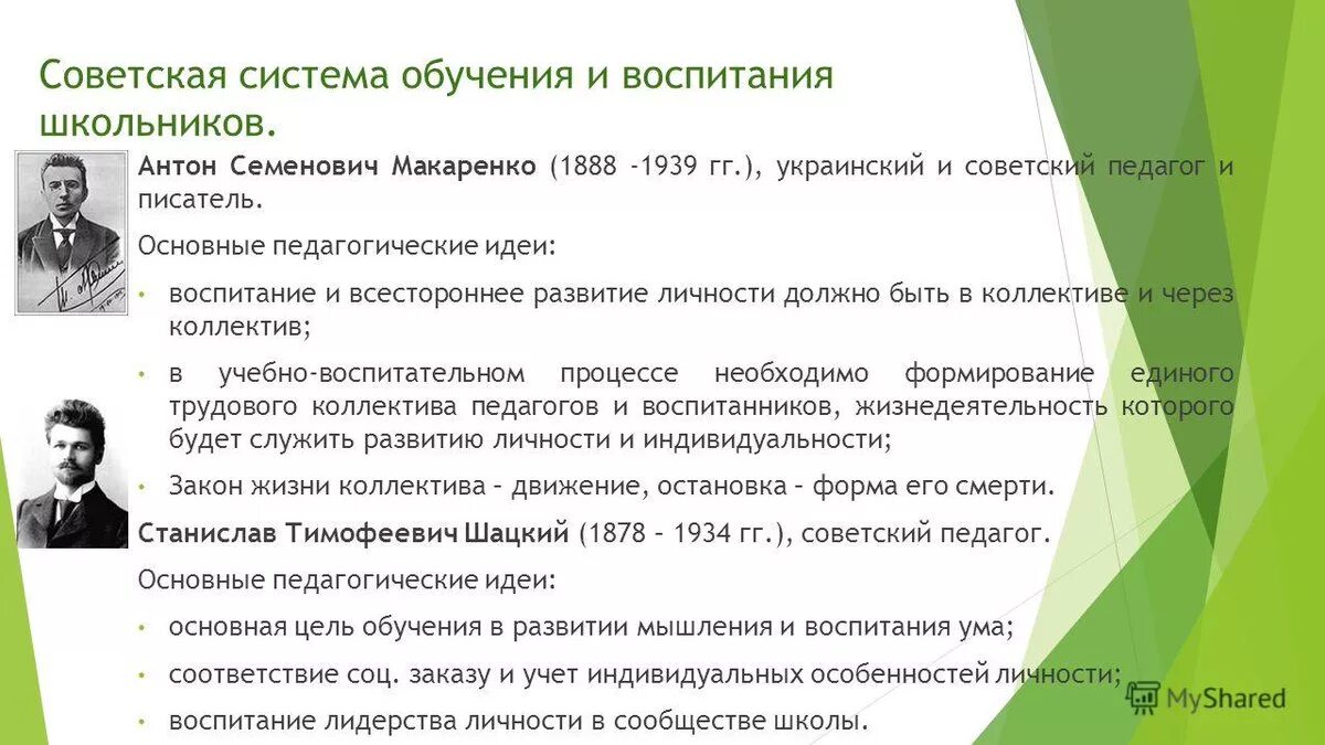 Теорию и методику воспитания в коллективе разработал. Воспитание личности в коллективе макаренко. педагогическая система макаренко.