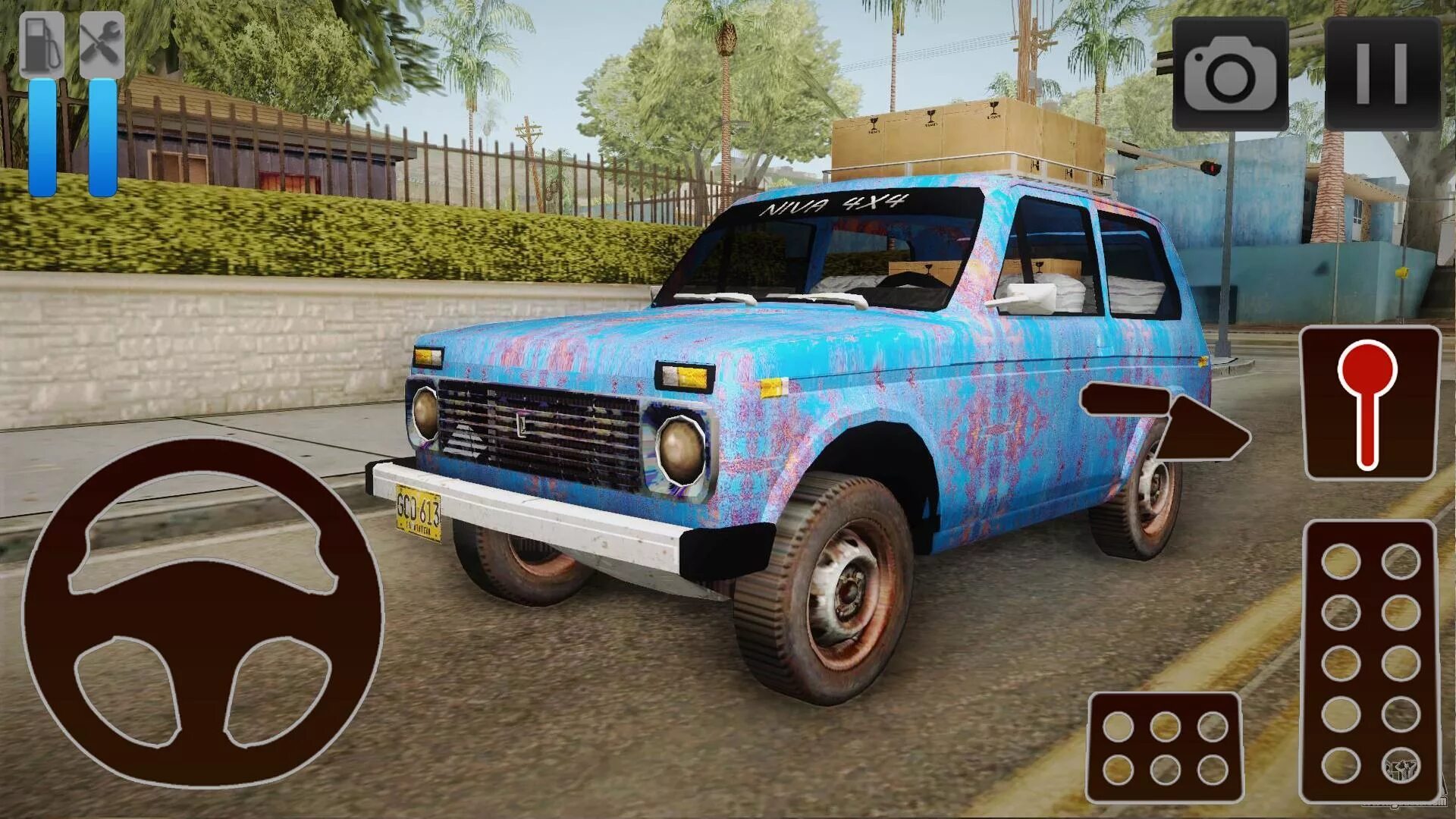 Игры на машинах жигули. GTA sa Niva Mod.